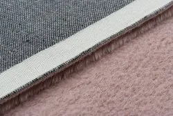 Dywan BUNNY róż IMITACJA FUTRA KRÓLIKA