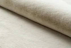 Dywan BUNNY koło beż IMITACJA FUTRA KRÓLIKA