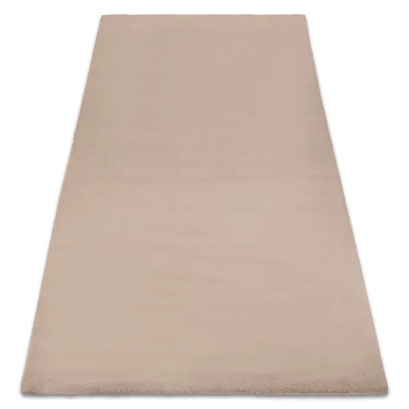 Dywan BUNNY taupe beż IMITACJA FUTRA KRÓLIKA