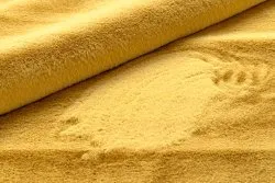 Carpet BUNNY gold IMITATION OF RABBIT FUR