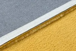 Carpet BUNNY gold IMITATION OF RABBIT FUR