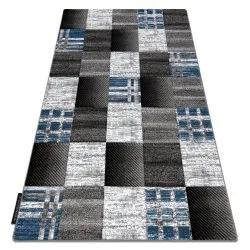 Carpet ALTER Siena squares Trellis blue