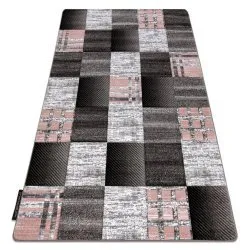 Carpet ALTER Siena squares Trellis grey