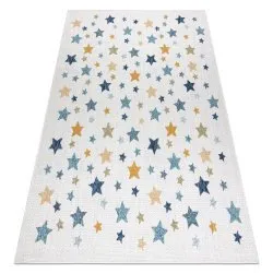 Carpet SISAL COOPER Stars 22260 ecru / navy