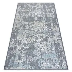 Carpet Structural SOLE D3812 Ornament - Flat woven grey / beige 