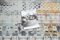 Dywan nowoczesny MUNDO E0591 boho, etniczny outdoor beż
