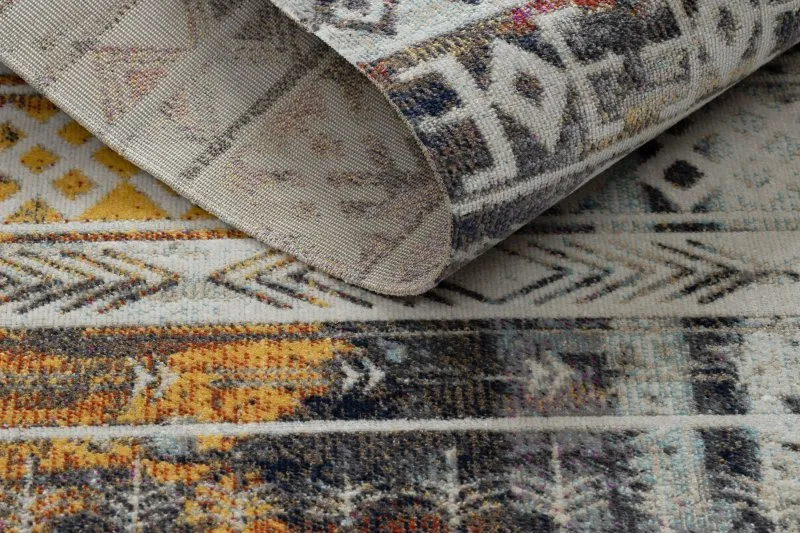 Dywan nowoczesny MUNDO E0591 boho, etniczny outdoor beż