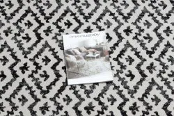 Dywan nowoczesny MUNDO E0621 geometryczny outdoor beż / czarny