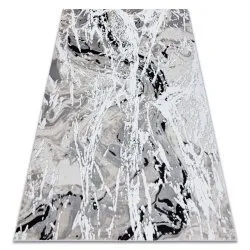 Modern GLOSS Carpet 8488 37 Abstraction stylish, glamour beige / grey