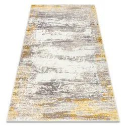Carpet CORE W9775 Frame, Shaded - structural two levels of fleece, ivory / beige