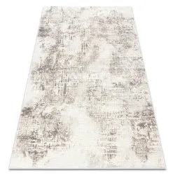 Carpet CORE W9786 Abstraction - structural, two levels of fleece, beige