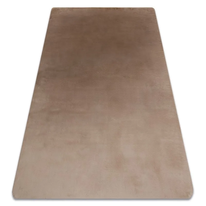 Dywan POSH Shaggy camel, beż gruby, pluszowy, antypoślizgowy, do prania