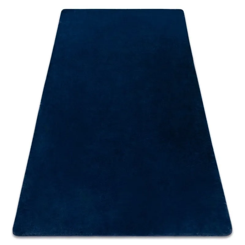 Dywan POSH Shaggy navy granat, gruby, pluszowy, antypoślizgowy, do prania
