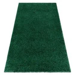 Carpet SOFFI shaggy 5cm bottle green