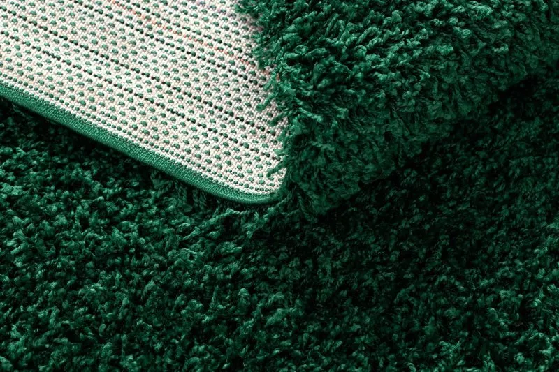 Carpet SOFFI shaggy 5cm bottle green
