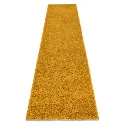 Carpet, Runner SOFFI shaggy 5cm gold - for the kitchen, corridor &amp; hallway
