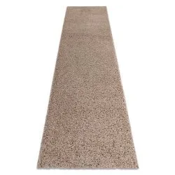 Carpet, Runner SOFFI shaggy 5cm beige - for the kitchen, corridor &amp; hallway