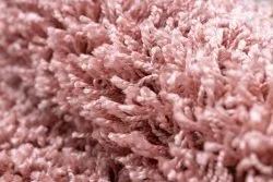 Carpet SOFFI circle shaggy 5cm blush pink