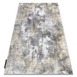 Modern DE LUXE carpet 6754 ornament vintage - structural cream / gold