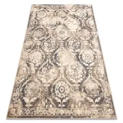 Carpet Wool NAIN Ornament vintage 7601/50977 beige / navy