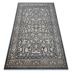 Carpet Wool NAIN Ornament vintage 7557/51944 beige / navy