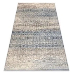 Carpet Wool NAIN Ornament vintage 7594/51955 beige / blue