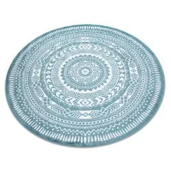 Carpet FUN Napkin circle - blue