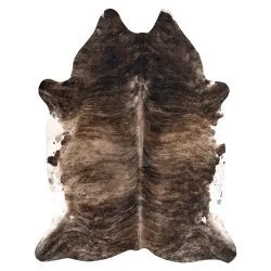 Carpet Artificial Cowhide, Cow G4740-1 Brown Leather