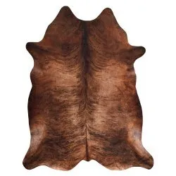 Carpet Artificial Cowhide, Cow G5067-3 Brown Leather