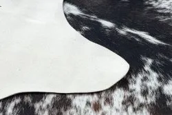 Carpet Artificial Cowhide, Cow G5074-1 white brown Leather