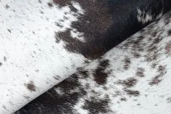 Carpet Artificial Cowhide, Cow G5074-1 white brown Leather