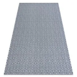 Carpet CASA, ECO SISAL Boho Diamonds 22084 navy / cream, recycled carpet