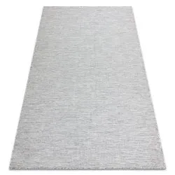 Carpet SISAL PATIO 3069 trellis Flat woven grey / beige