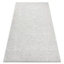 Carpet SISAL PATIO 3077 diamonds Flat woven grey / beige