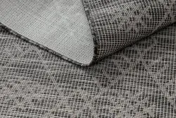 Dywan SZNURKOWY SIZAL płaskotkany PATIO 3077 Boho - czarny