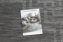 Dywan SZNURKOWY SIZAL płaskotkany PATIO 3071 Grecki ramka - czarny