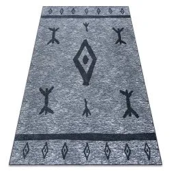 ANTIKA carpet 119 tek, modern aztec, washable - grey
