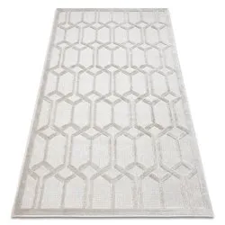 Carpet SANTO SISAL 58385 Ruta, geometric beige