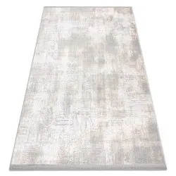 Modern carpet TULS structural, fringe 51231 Vintage ivory / grey