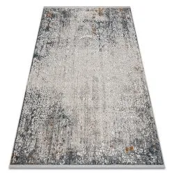 Modern carpet TULS structural, fringe 51327 Vintage, ornament ivory / cream