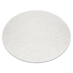 Carpet CASABLANCA PLUS circle cream One-colour, loop 
