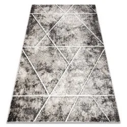 Carpet MATEO 8031/944 Modern, geometric, triangles - structural grey / beige