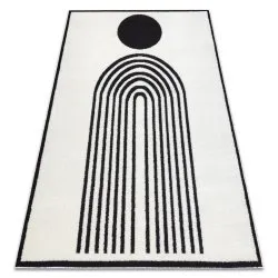 Carpet MODE 8597 geometric cream / black
