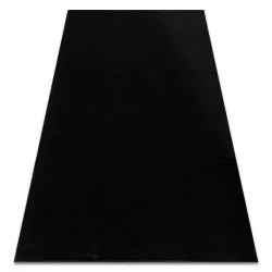 Carpet SOFTY plain, one colour black