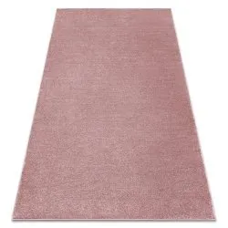 Carpet SOFTY plain, one colour pink