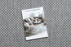 Dywan TIMO 6272 koło SZNURKOWY SIZAL outdoor jasny szary