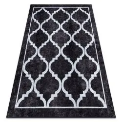 MIRO 51639.806 washing carpet Trellis anti-slip - black