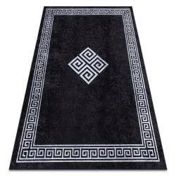MIRO 52071.804 washing carpet Frame, greek anti-slip - black / white