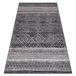Carpet Wool ANGEL 7886 / 52055 Diamonds, ethnic grey / beige