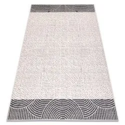 Carpet Wool ANGEL 7901 / 52022 Geometric beige / grey